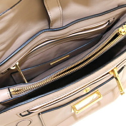Miu Miu Miu Handbag Beige Leather Women's MIUMIU