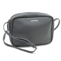 Balenciaga Shoulder Bag Everyday 489812 Gray Leather Women's BALENCIAGA