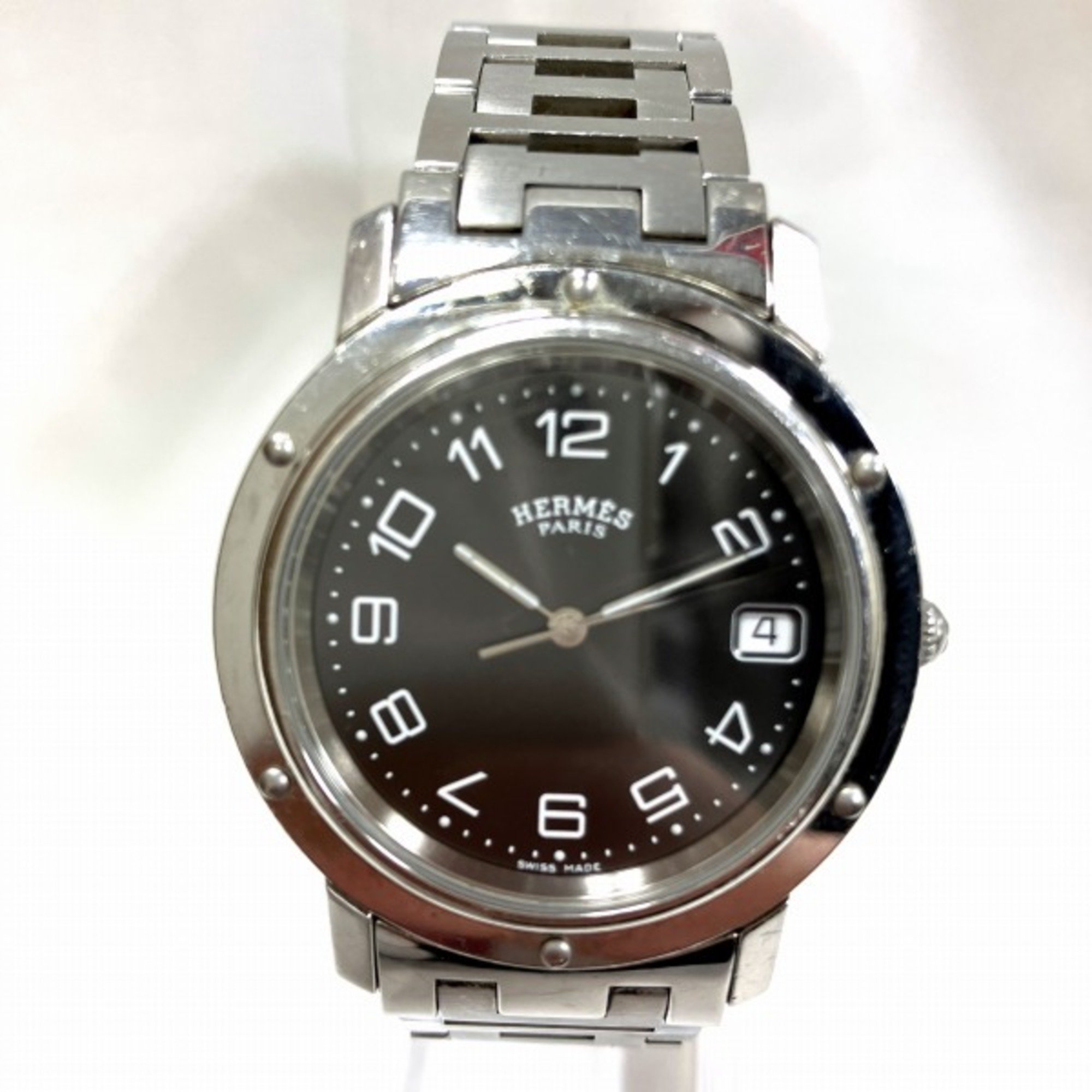 Hermes Clipper CL6710 Quartz Watch Men's