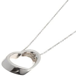 Tiffany Heart Necklace Silver Women's TIFFANY&Co.