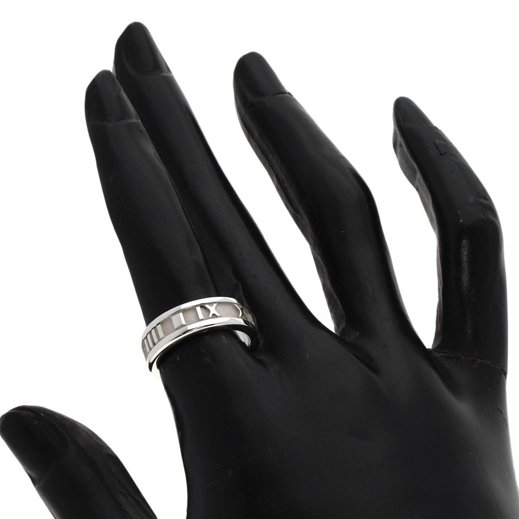 Tiffany Atlas Ring Silver Women's TIFFANY&Co.