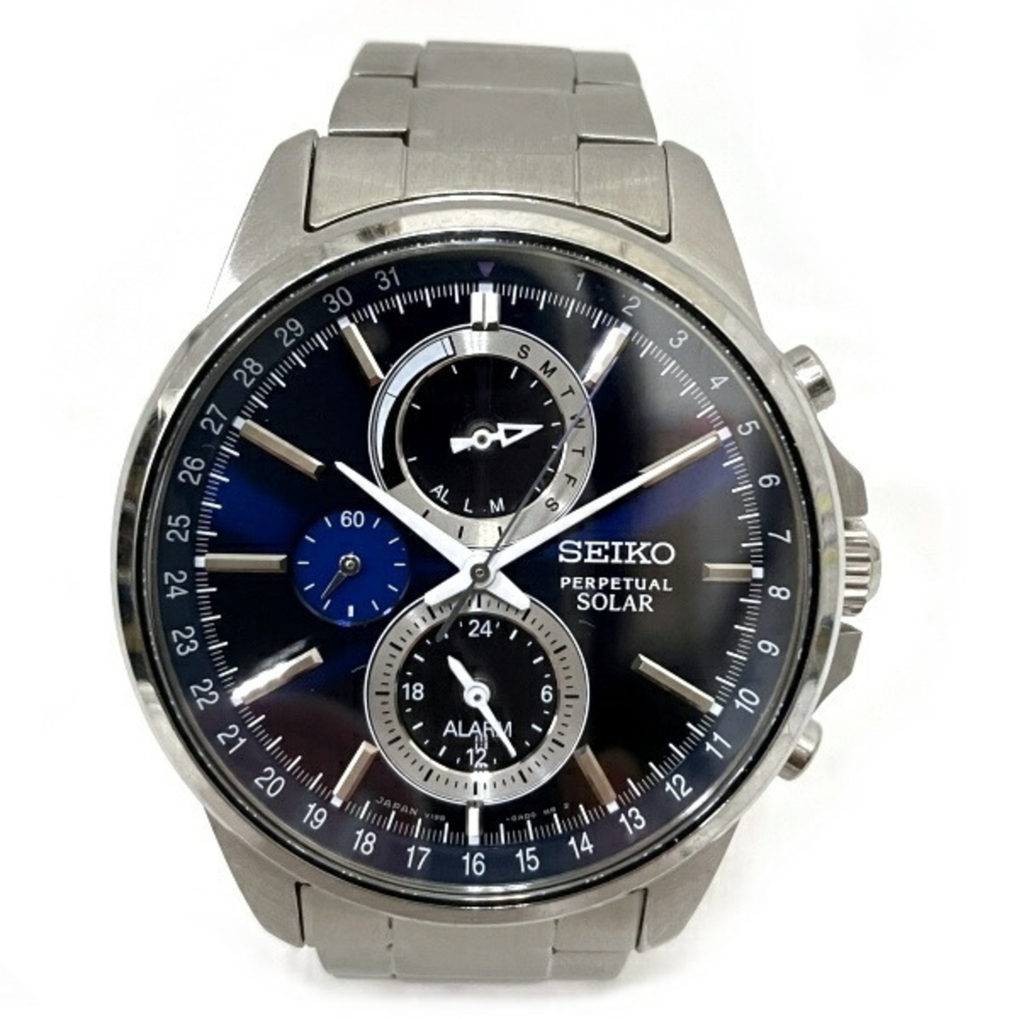 Seiko Spirit Smart V198-0AC0 Solar Watch Men's