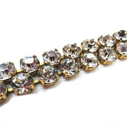 CHANEL Rhinestone Cocomark 95A Brand Accessories Necklace Women's