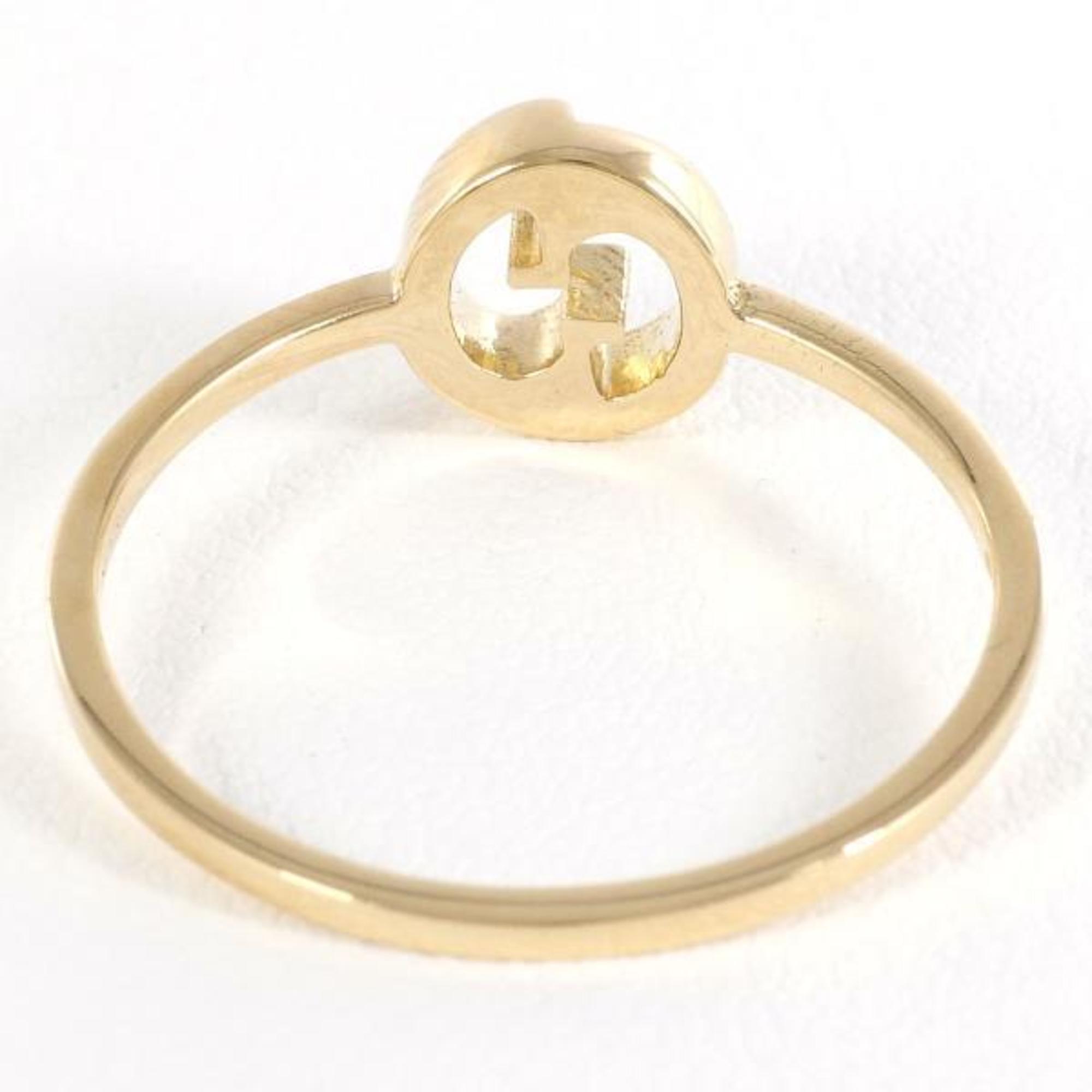 Gucci Icon K18YG Ring Size 10.5 Total Weight Approx. 1.3g Jewelry