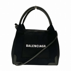 Balenciaga Navy Cabas XS 390346 2WAY Bag Handbag Shoulder Ladies