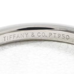 Tiffany Stacking Band PT950 Ring Size 16.5 Total Weight Approx. 3.7g Jewelry