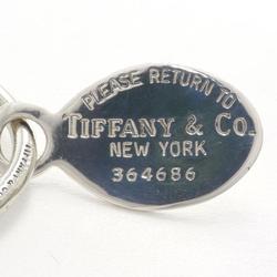 Tiffany Return Toe Tag Silver Key Ring Total Weight Approx. 8.7g Jewelry