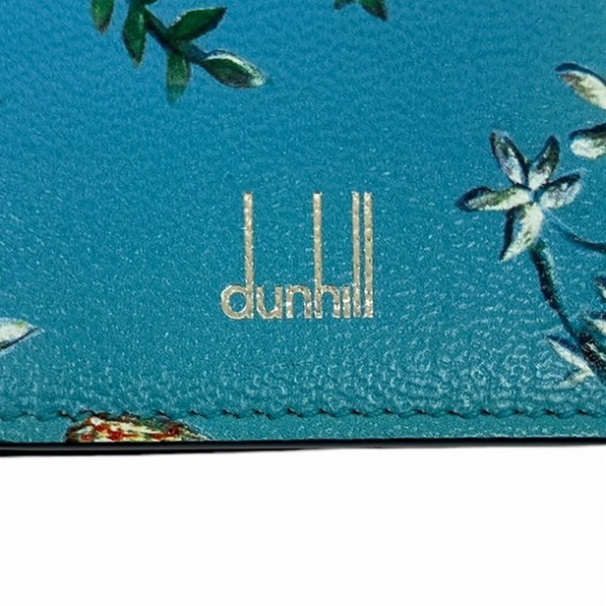 Dunhill Aquarium Leather Wallet Bifold Long Men's