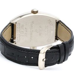 FRANCK MULLER Cintree Curvex Secret Hours 18K Gold Watch 7880 SE H 2 BF565488