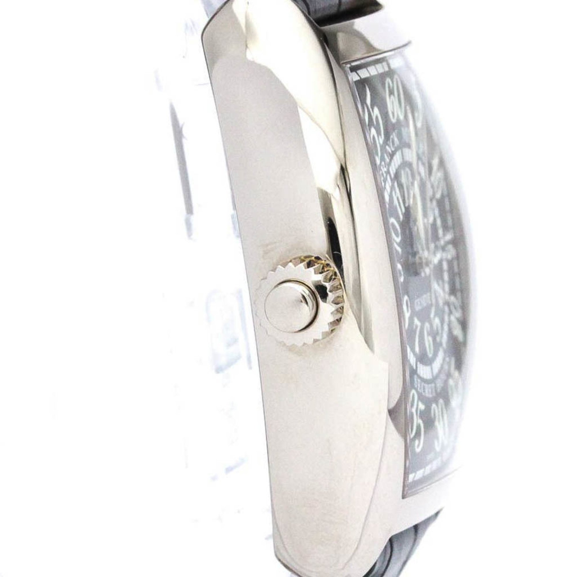 FRANCK MULLER Cintree Curvex Secret Hours 18K Gold Watch 7880 SE H 2 BF565488