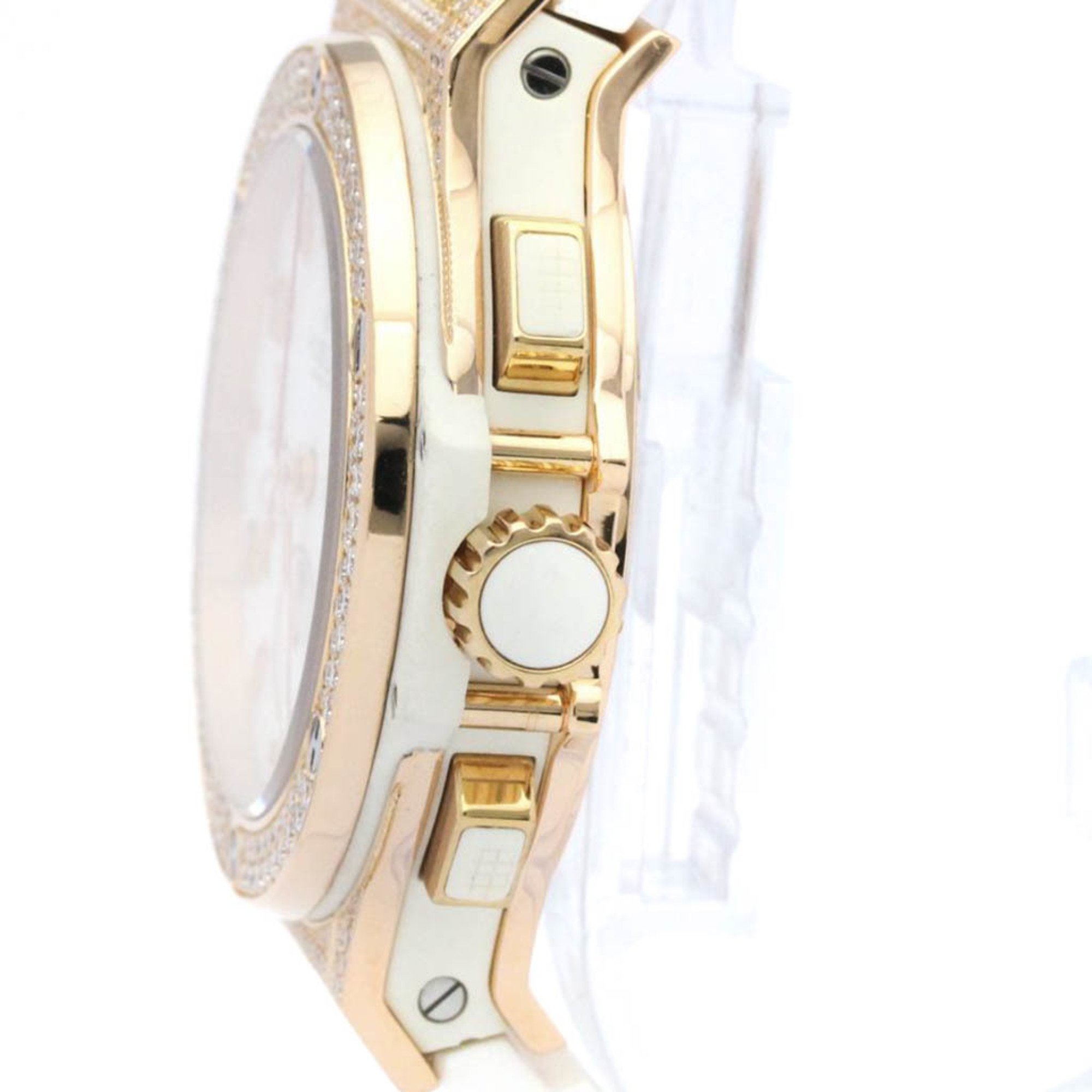 Polished HUBLOT Big Bang Diamond 18K Pink Gold Watch 301.PE.230.RW.174 BF562493