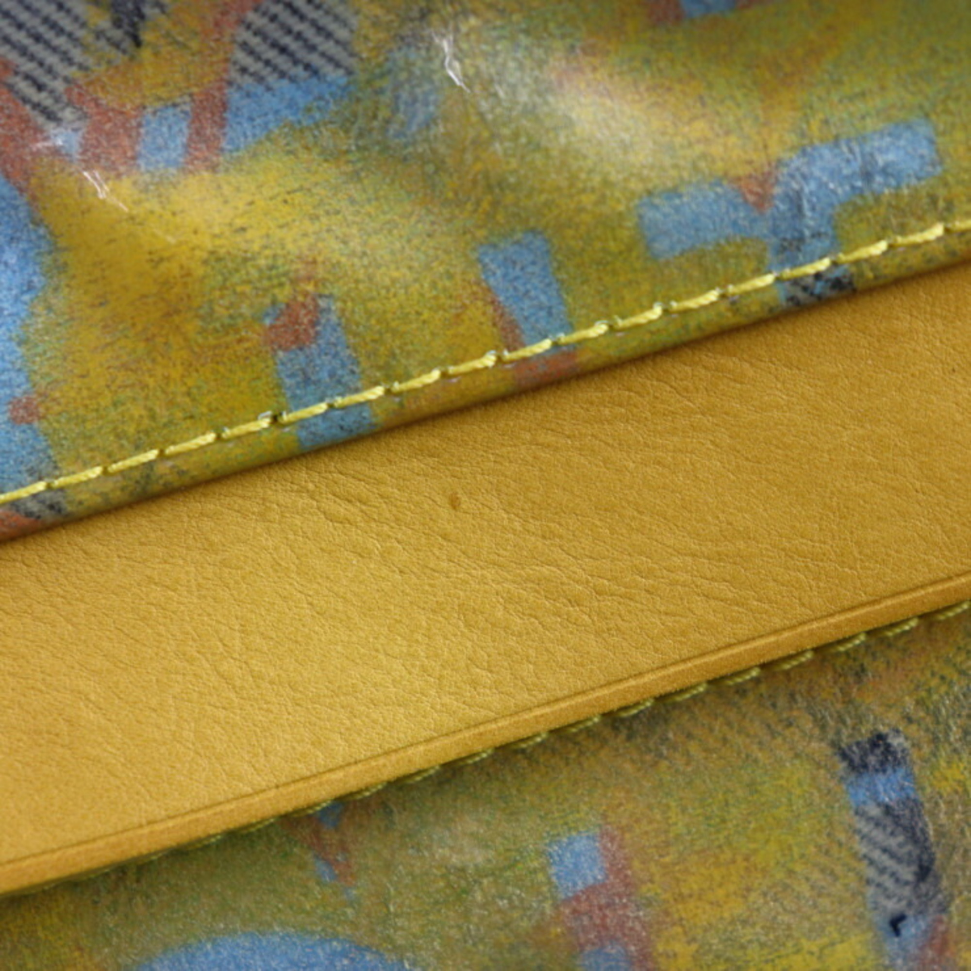 LOUIS VUITTON Weekender GM Monogram Pulp Boston Bag M95735 Coated Canvas Leather Jaune Multicolor Gold Hardware Handbag Travel Vuitton