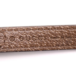 GUCCI Gucci Extra Small Pet Color Other Miscellaneous Goods 692946 Mini GG Supreme Canvas x Leather Beige Ebony Gold Hardware Interlocking G Charm Collar for Cats Dogs Animals