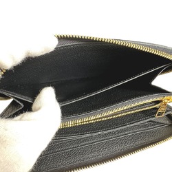 LOUIS VUITTON Long Wallet Empreinte Zippy M61864 Louis Vuitton Black