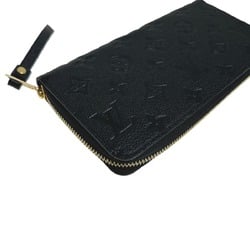 LOUIS VUITTON Long Wallet Empreinte Zippy M61864 Louis Vuitton Black