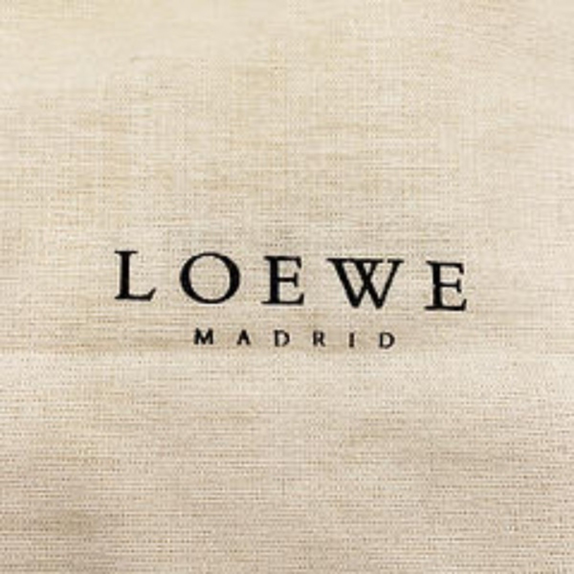 LOEWE calf beige handbag