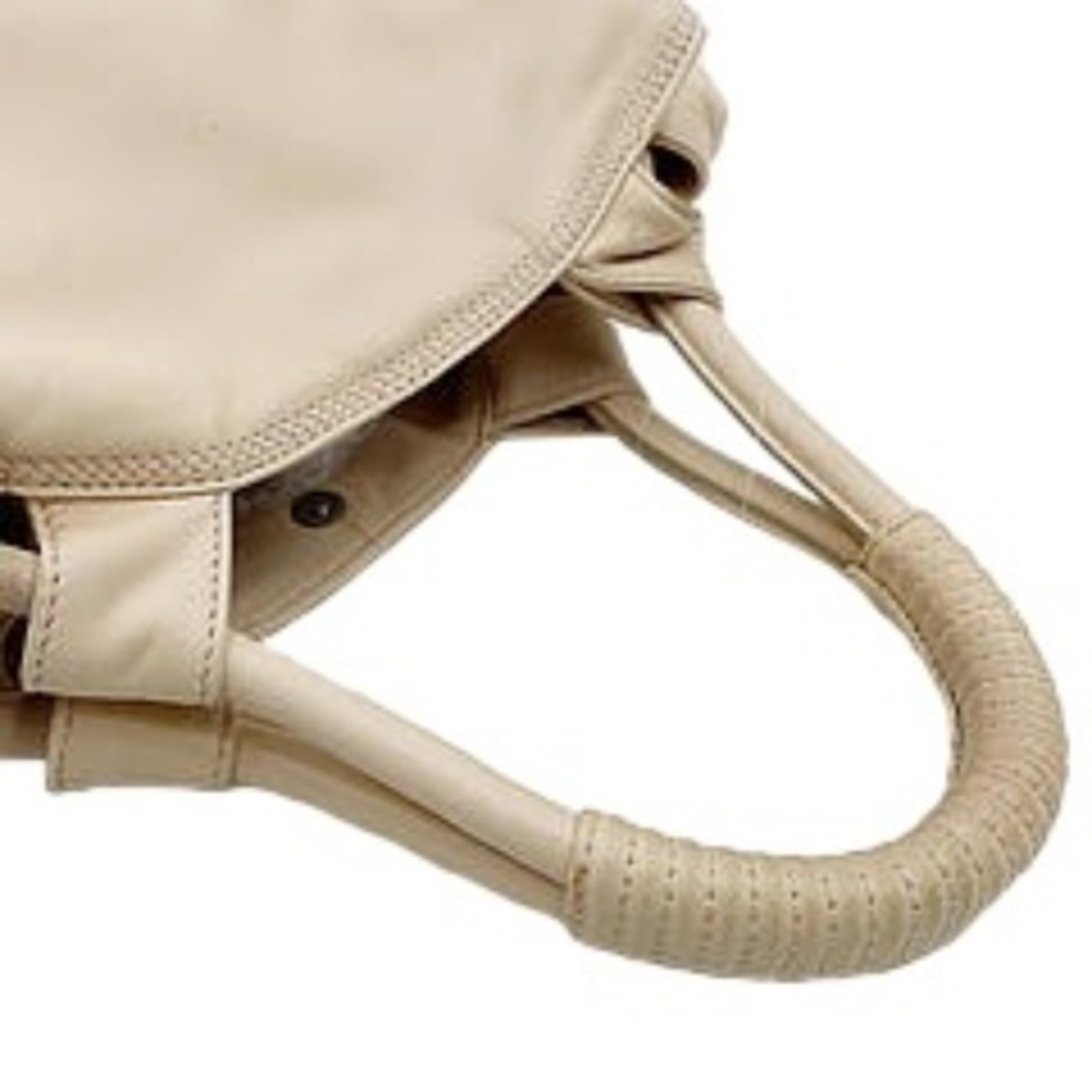 LOEWE calf beige handbag