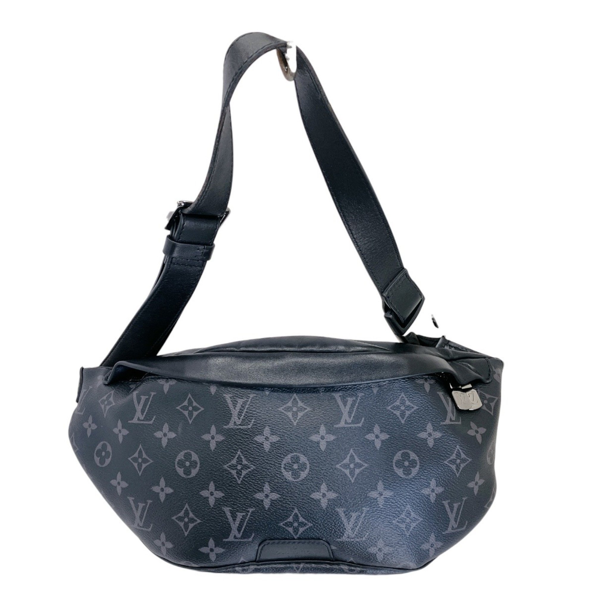 LOUIS VUITTON Body Bag Monogram Eclipse Canvas Discovery Bum M46035 Louis Vuitton Black