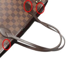 LOUIS VUITTON Handbag Damier Neverfull PM N51109 Louis Vuitton Brown