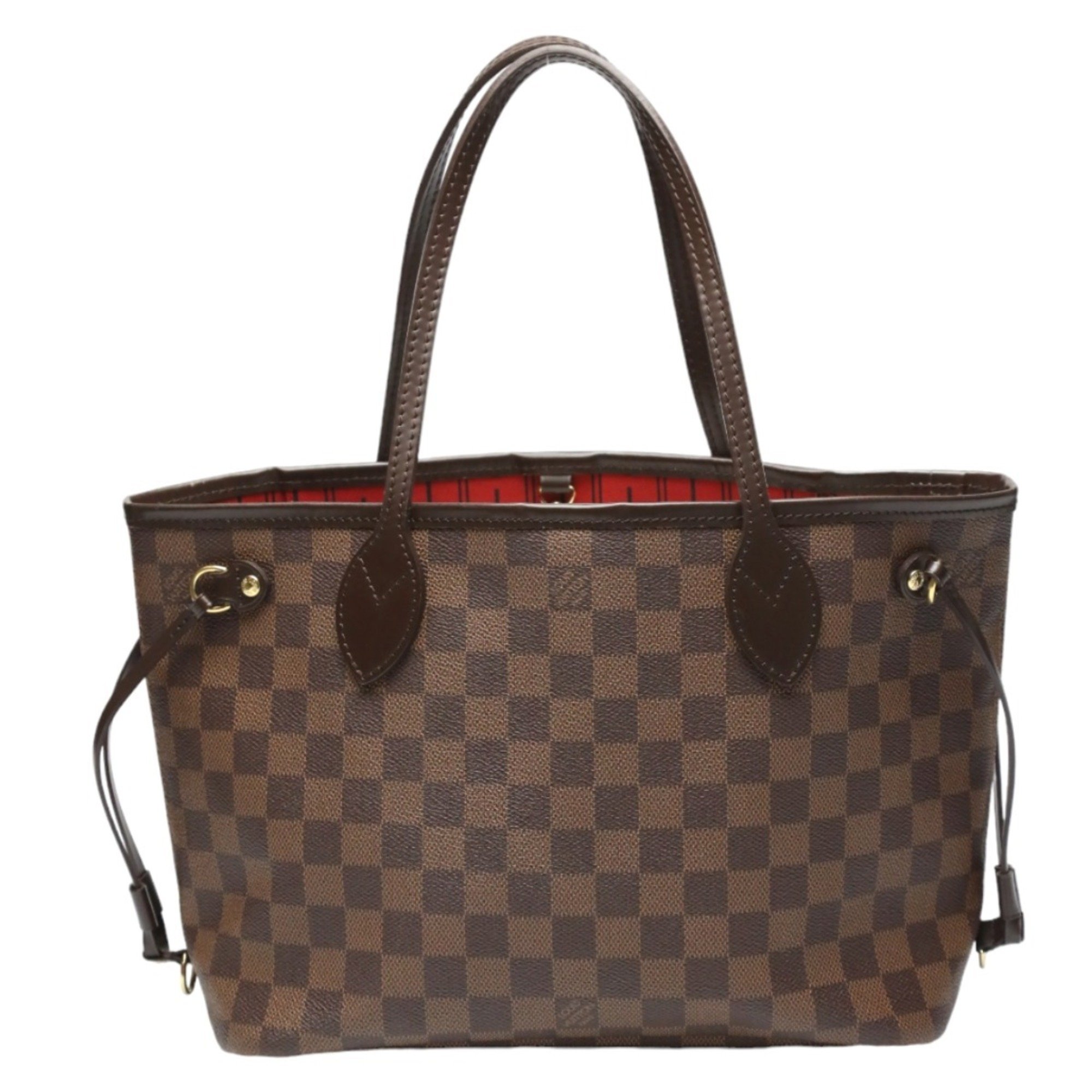 LOUIS VUITTON Handbag Damier Neverfull PM N51109 Louis Vuitton Brown