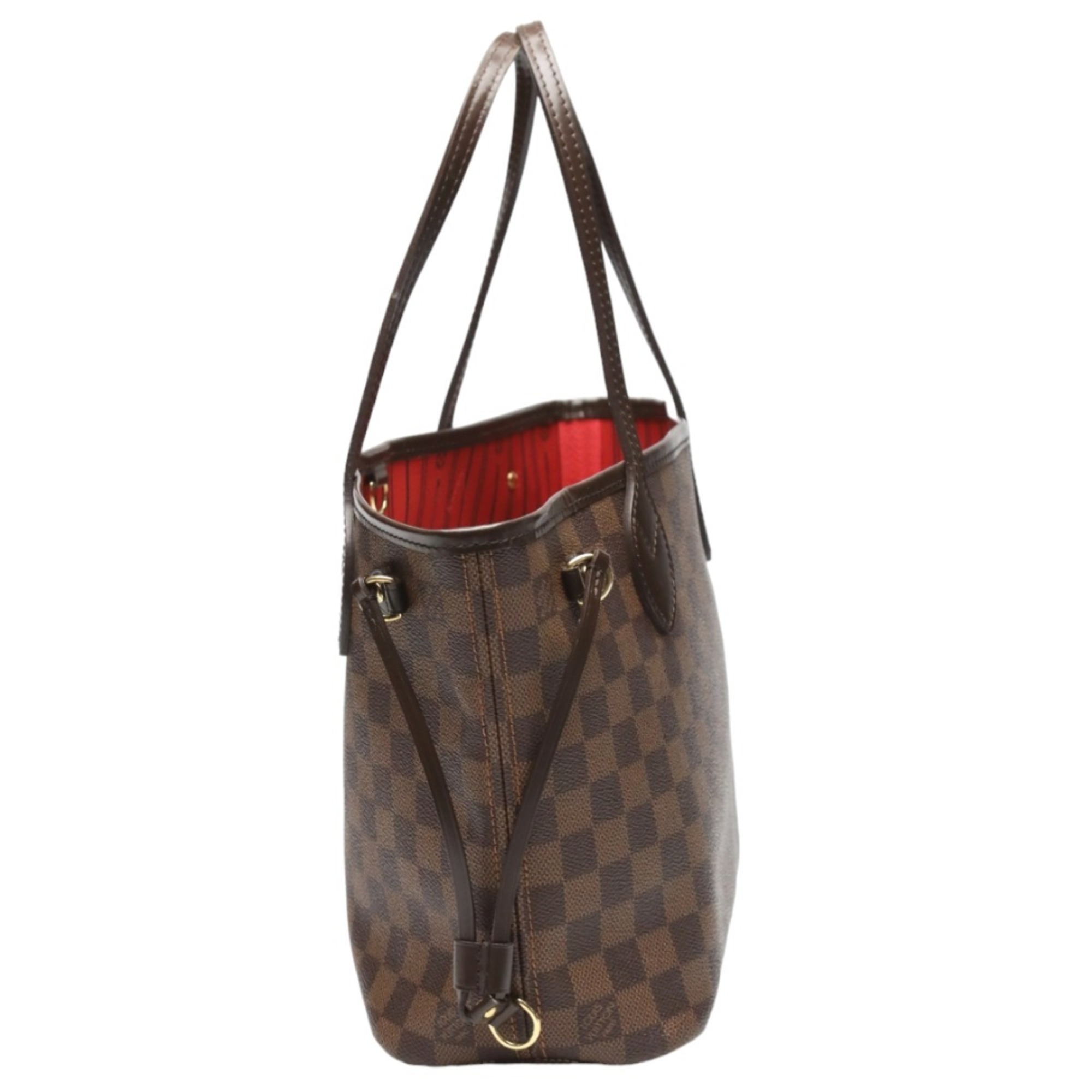 LOUIS VUITTON Handbag Damier Neverfull PM N51109 Louis Vuitton Brown