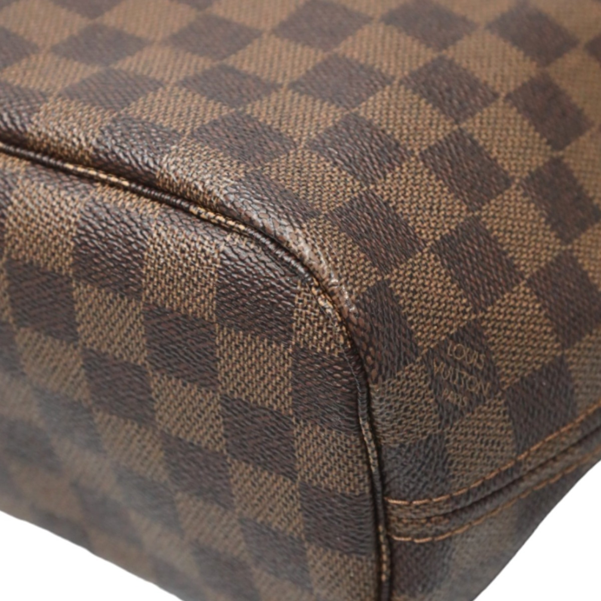 LOUIS VUITTON Handbag Damier Neverfull PM N51109 Louis Vuitton Brown