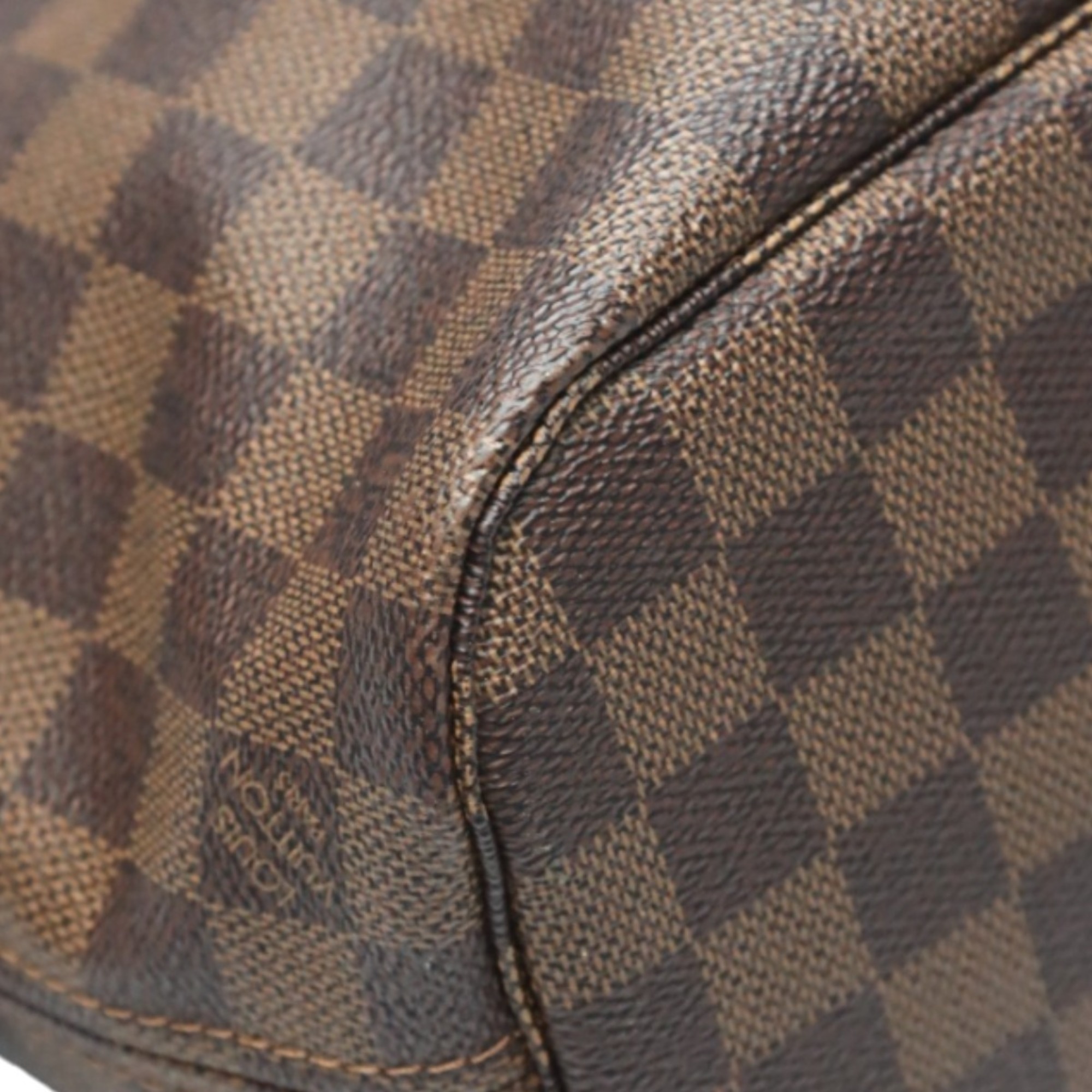 LOUIS VUITTON Handbag Damier Neverfull PM N51109 Louis Vuitton Brown