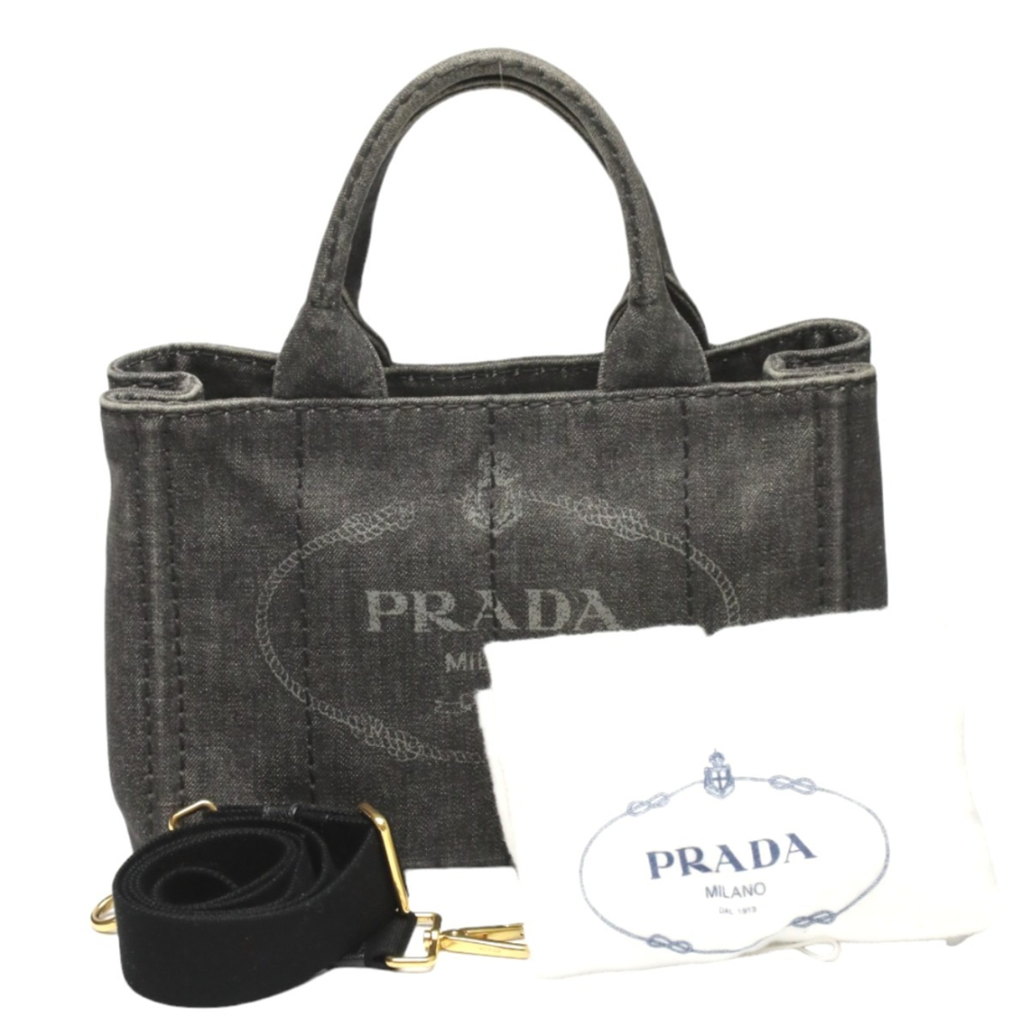 PRADA Tote Bag Kanapa Mini 1BG439 Prada Black