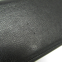 Balenciaga 616034 Women's Leather Shoulder Bag Black