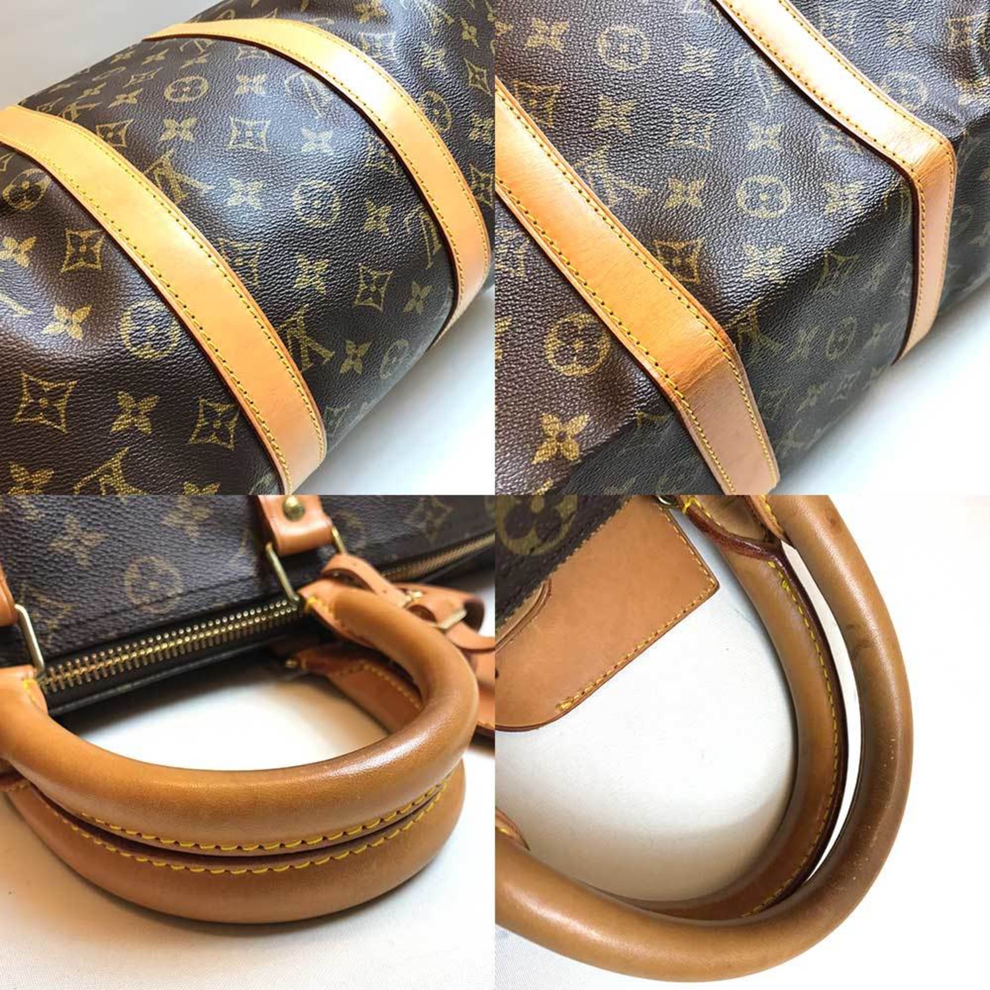 Louis Vuitton Boston Bag Keepall 45 Monogram Hand M41428 Men Women