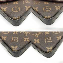 Louis Vuitton Shoulder Bag Pochette Félicie Monogram M61276 Women's Brown