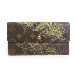 LOUIS VUITTON Long Wallet Monogram Dantelle Portefeuille Sarah/Monogram Brown Unisex M95389