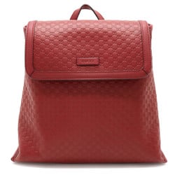 GUCCI Gucci Micro Guccisima Backpack Rucksack Leather Bordeaux Red 607993