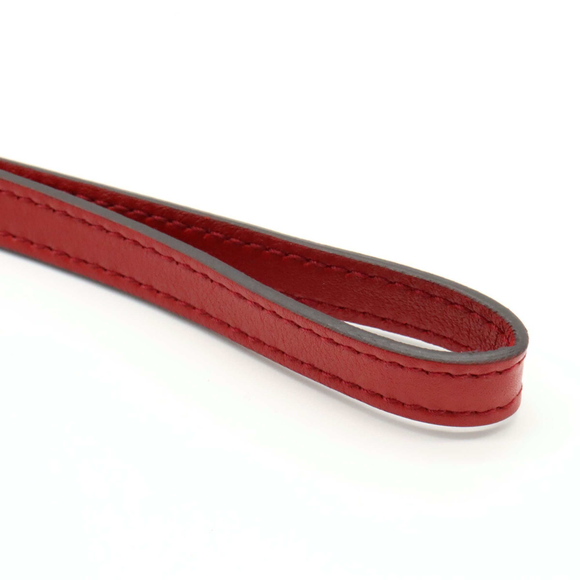 GUCCI Guccisima Pouch Multi Leather Red 212203