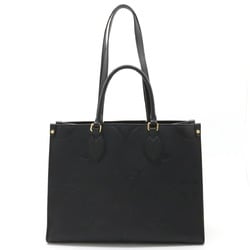 LOUIS VUITTON Monogram Empreinte On the Go MM Tote Bag Handbag Shoulder Noir Black M45595