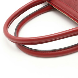 GUCCI Gucci Micro Guccisima Tote Bag Shoulder Leather Red 449656