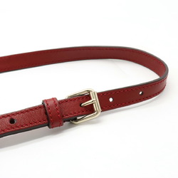 GUCCI Gucci Micro Guccisima Tote Bag Shoulder Leather Red 449656