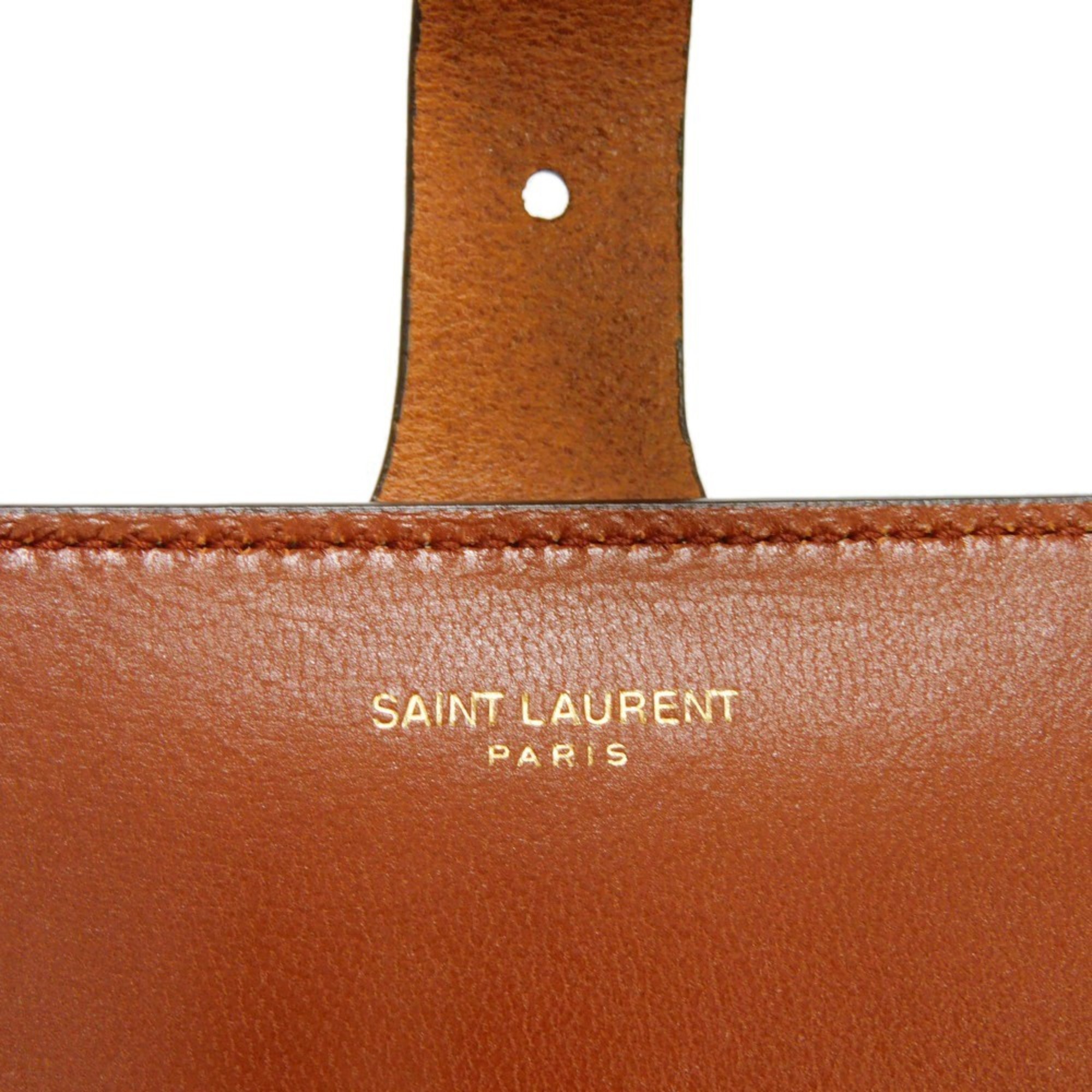 Saint Laurent SAINT LAURENT Shoulder Bag Medium Buckle Satchel YSL Crossbody Luminogram 688253 2UY2W 2166 Women's