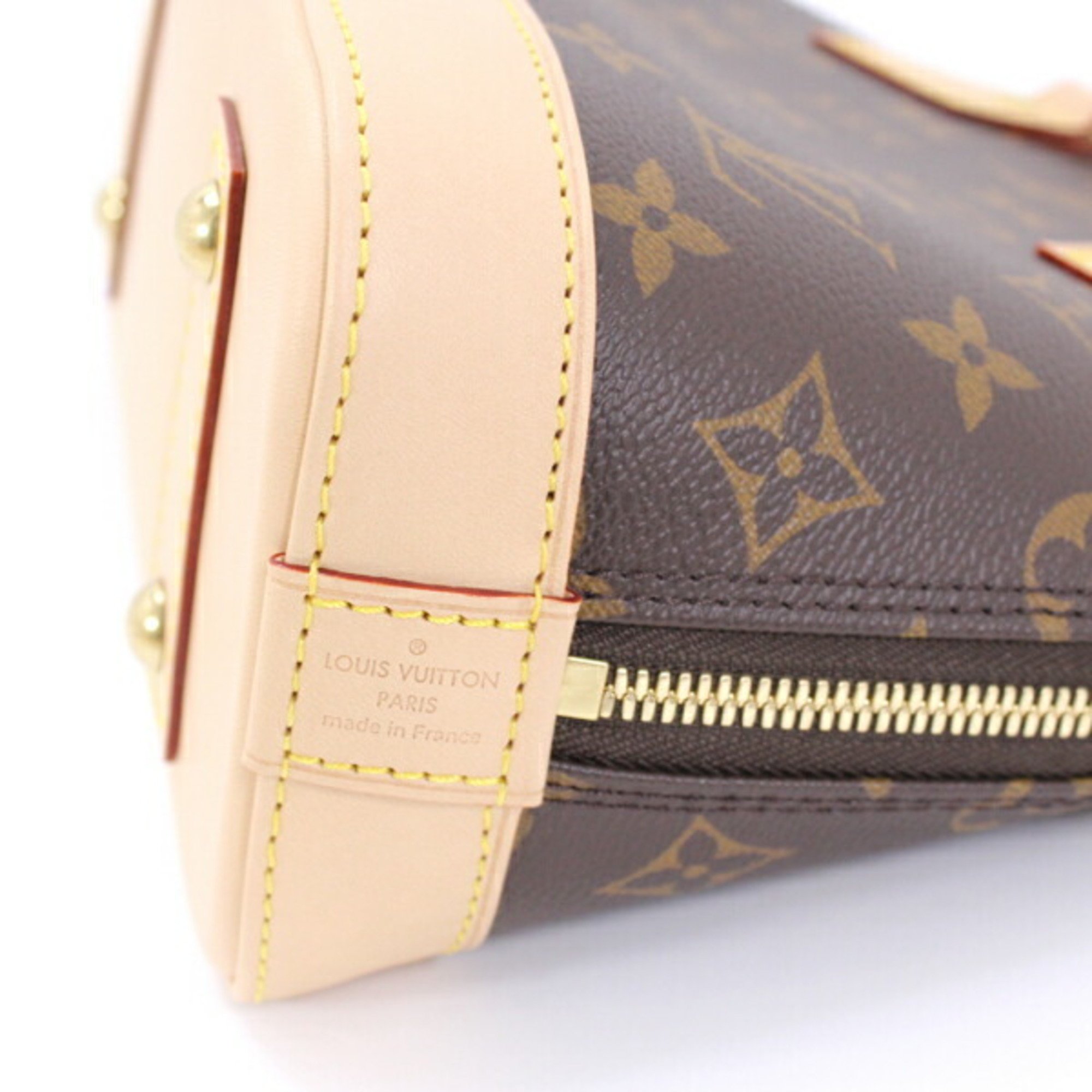 Louis Vuitton Shoulder Bag Alma BB Monogram Brown Handbag M53152 Women's Luxury LOUIS VUITTON T4566-y