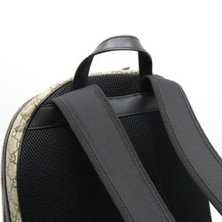 GUCCI Gucci GG Supreme Angry Cat LOVED Backpack Rucksack PVC Leather Khaki Beige Black 419584