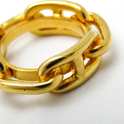 Hermes Metal Scarf Ring Gold Lugate Shane Dunkle