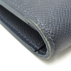 Louis Vuitton Taiga Brazza Wallet M30502 Men's Taiga Leather Long Wallet (bi-fold) Navy Blue