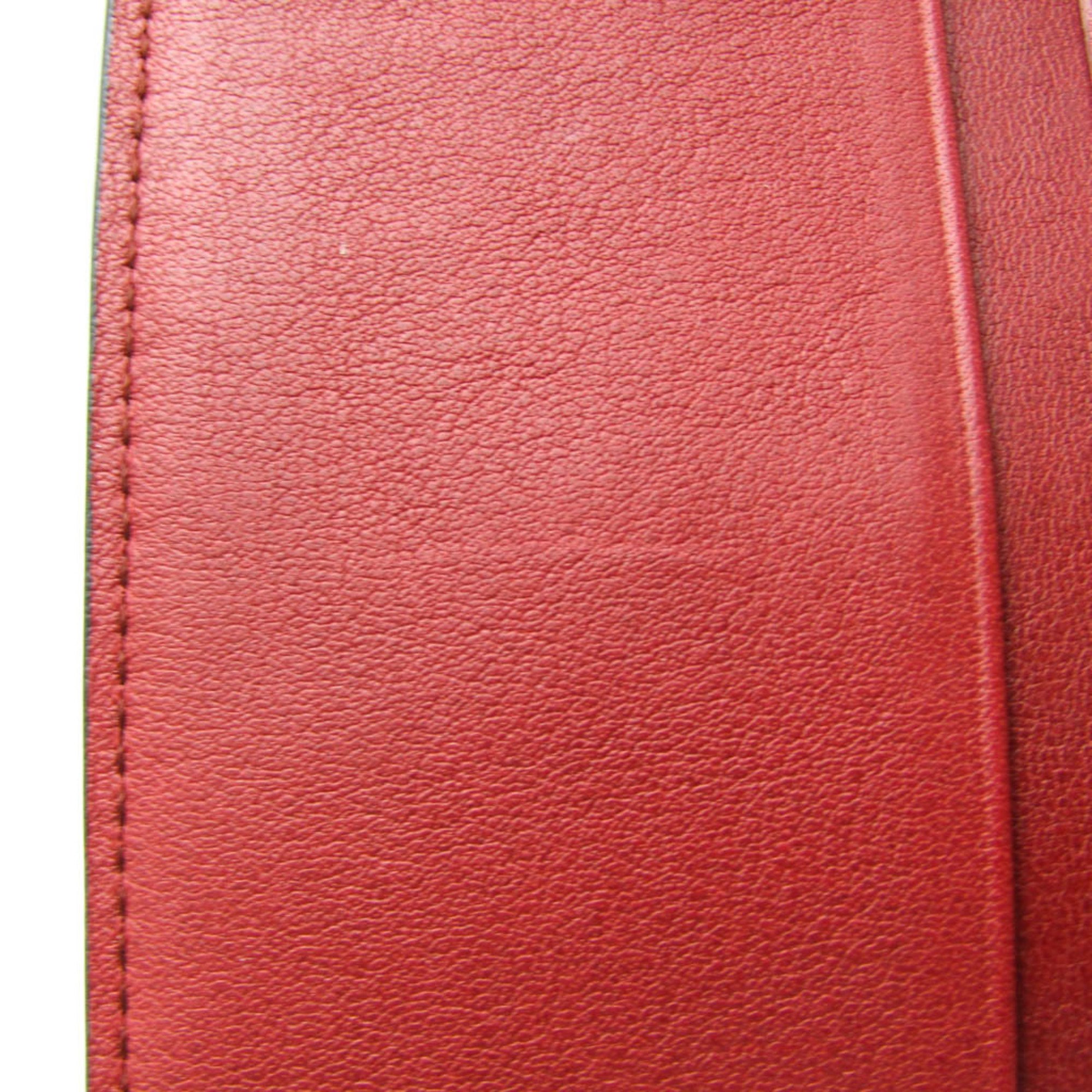 Loewe C660Z41X01 Women's Leather Wallet (bi-fold) Bordeaux,Brown