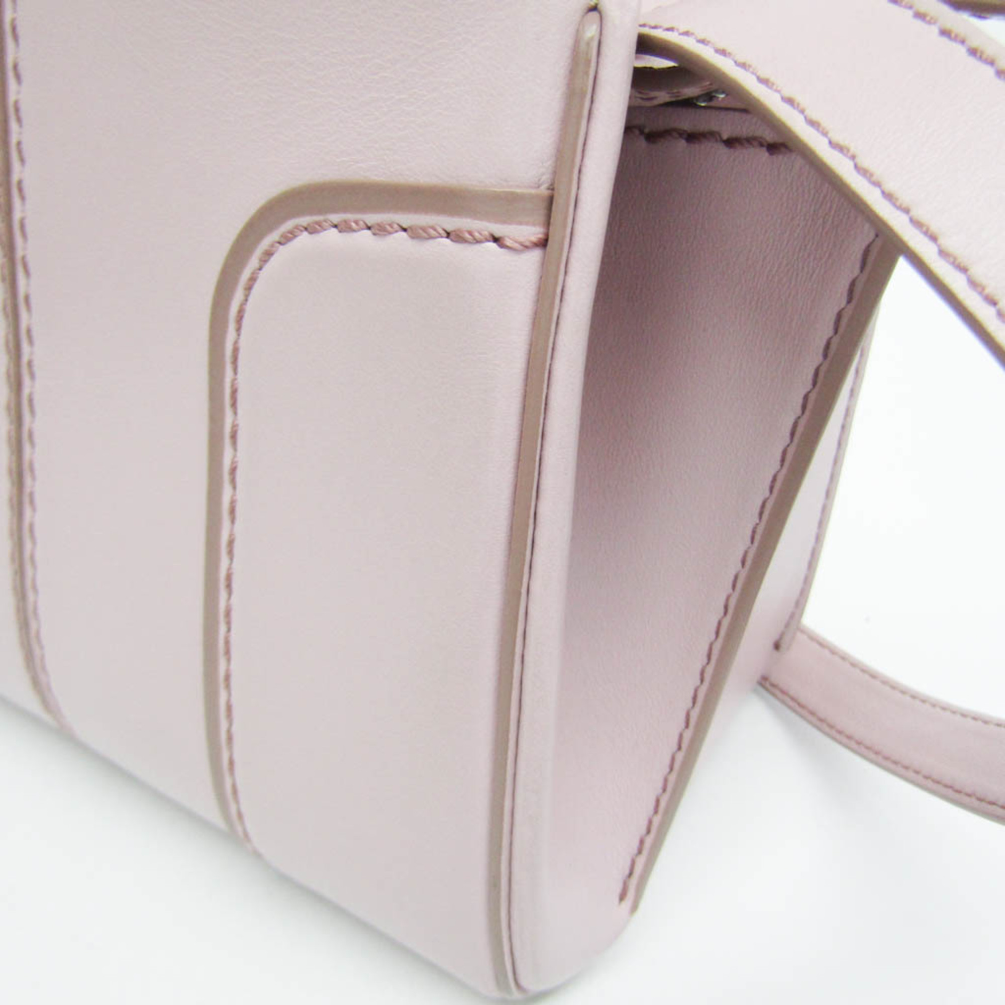 Tod's Sella Women's Leather Handbag,Shoulder Bag Light Purple