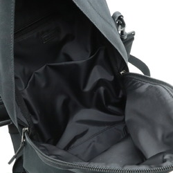 BALENCIAGA SPORT Backpack Rucksack Shoulder Bag Embroidery Nylon Canvas Black 638106