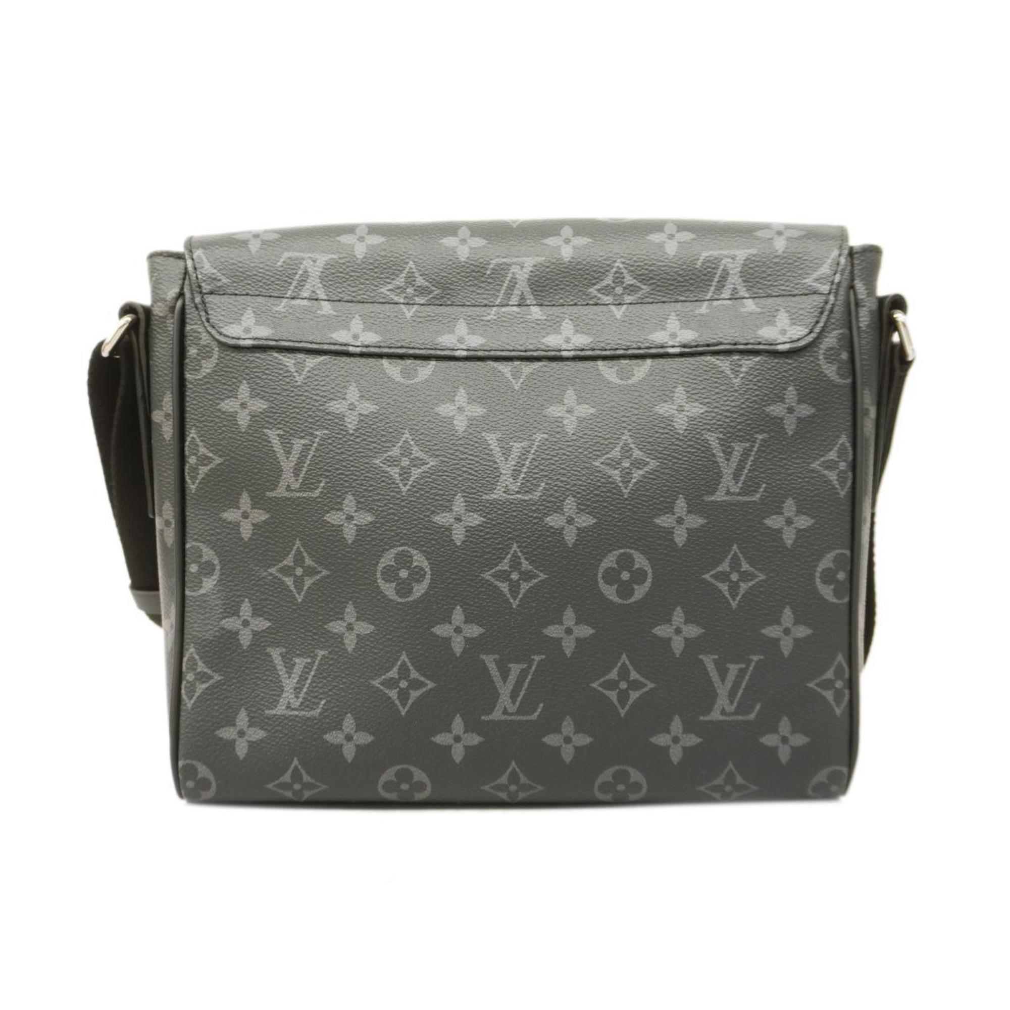 Louis Vuitton Shoulder Bag Monogram Eclipse District PM NM M44000 Black ...