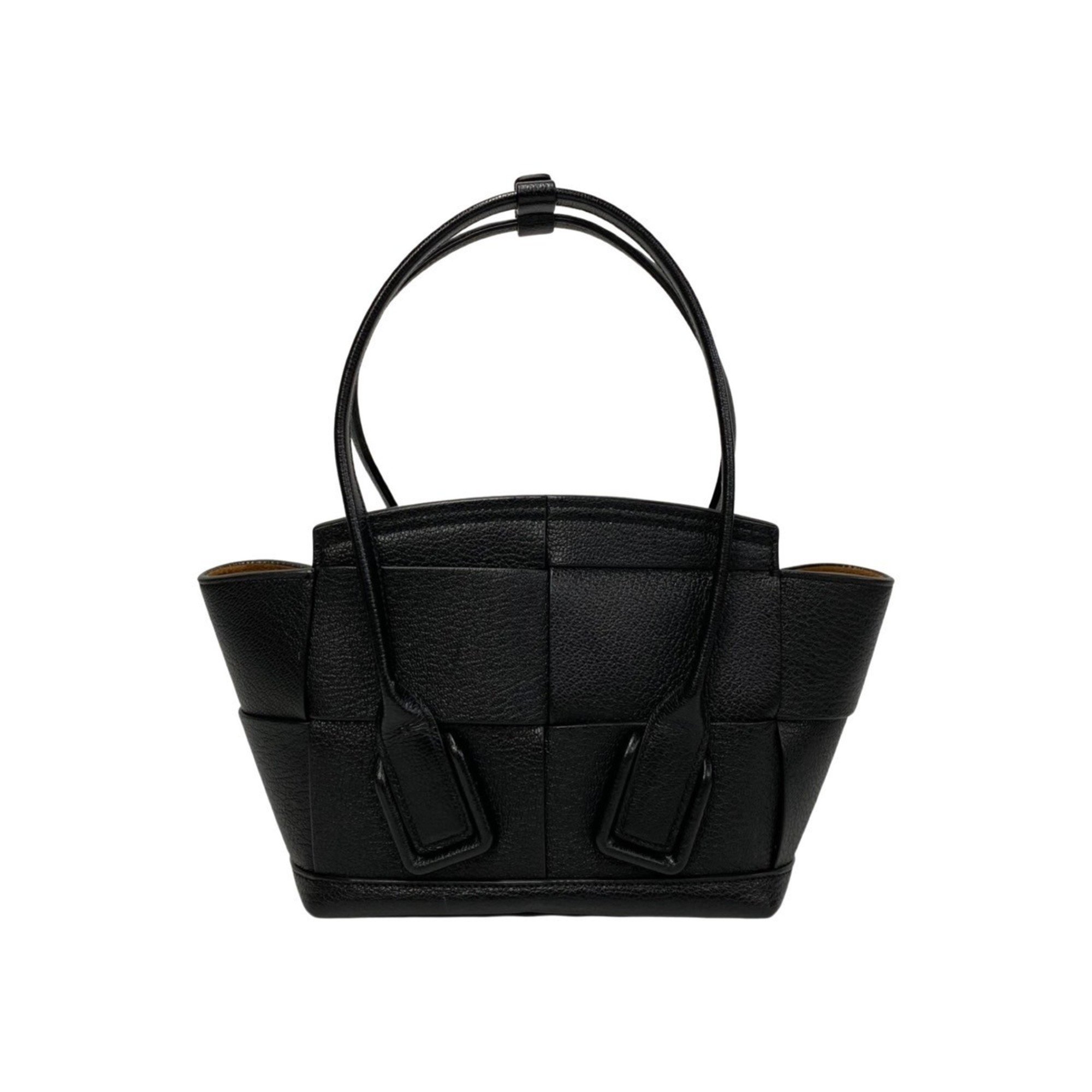 BOTTEGA VENETA Arco Maxi Intrecciato Leather 2way Handbag Shoulder Bag 21109