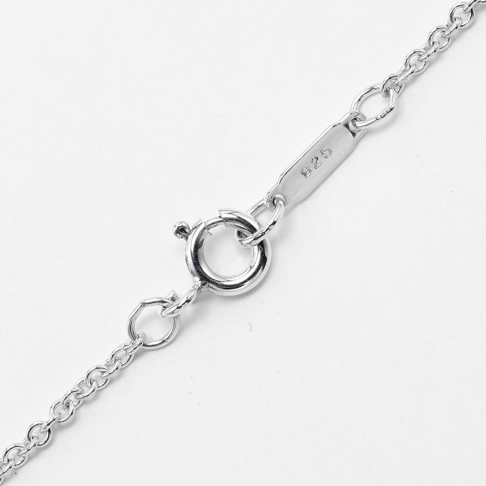 Tiffany TIFFANY&Co. Notes Round Necklace Top 41.5mm Silver 925 Approx. 27.39g