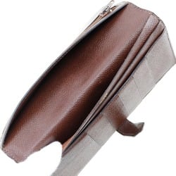 Hermes HERMES Baan Classic Long Wallet Vaux Epson Made in France Brown/Gold Hardware Belt classic Men's Women's