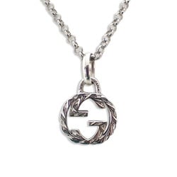 GUCCI Gucci 925 Interlocking G Pendant Necklace